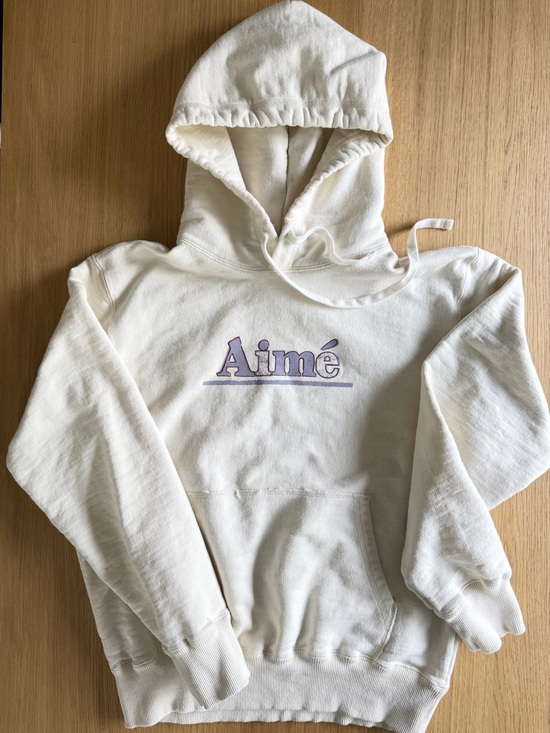 Aime Leon Dore Other - Aimé Leon Dore Aimé Logo Hoodie Cream Size Medium